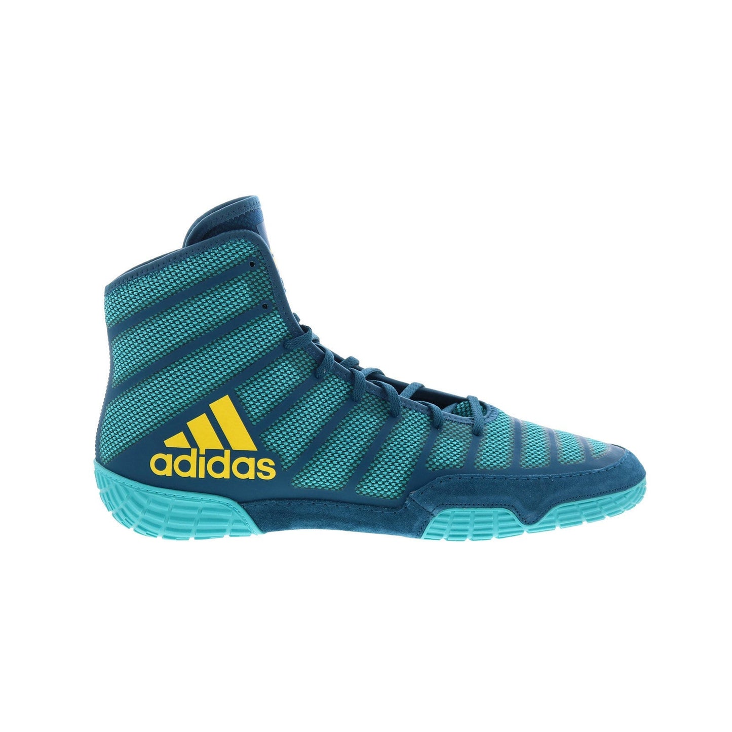 Varner BA8022 Mens Blue Synthetic Lace Up Athletic Wrestling Shoes