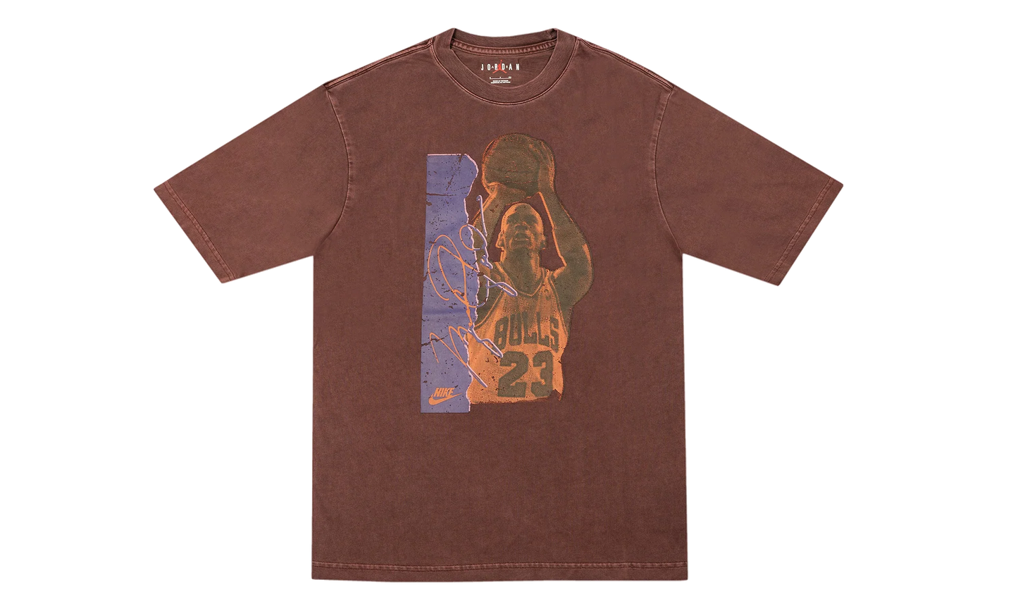 Air Jordan Flight Heritage 85 Graphics T-Shirt "Maroon" DA9891 231