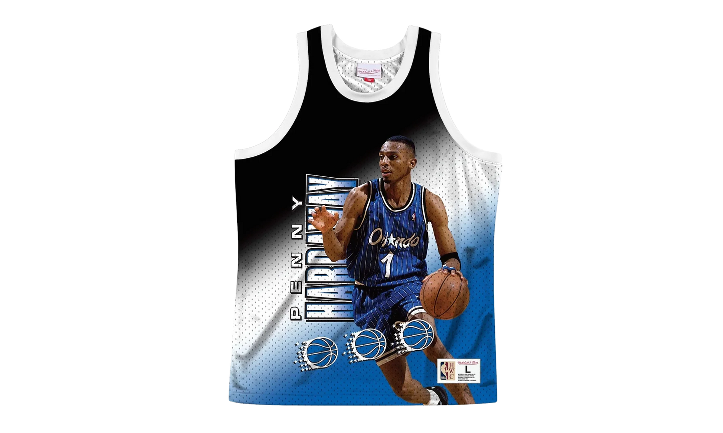 NBA Behind The Back Jersey "Orlando Magic Penny Hardaway" MSTKMI19002 OMAWHITPHA