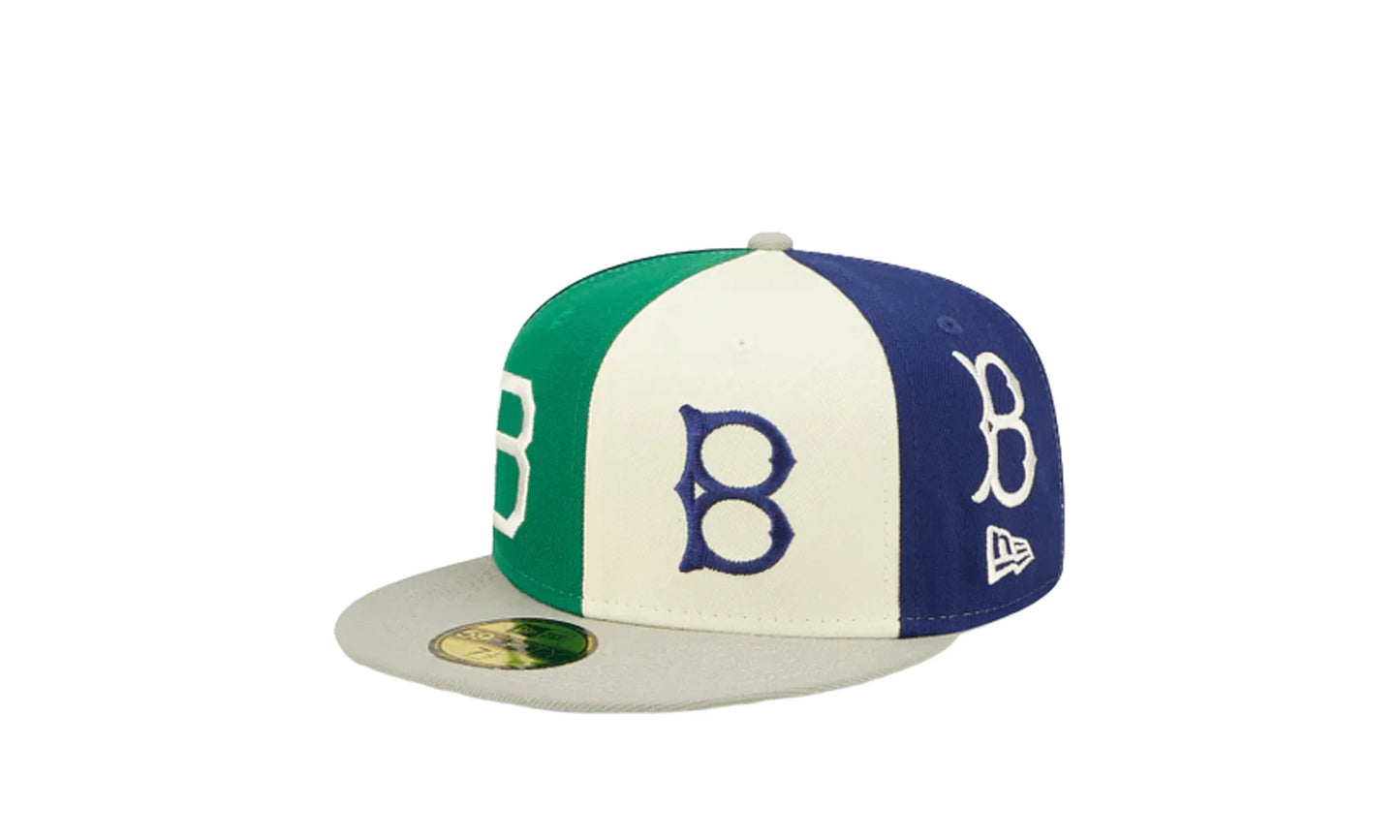 Los Angeles Dodgers Logo Pinwheel 59FIFTY Fitted Cap "Multi" 60285377