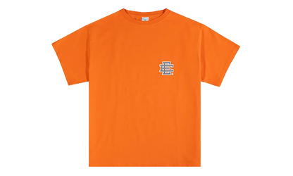 EE BASIC T-SHIRT "FW24 - Orange/Bright Silver" EE650