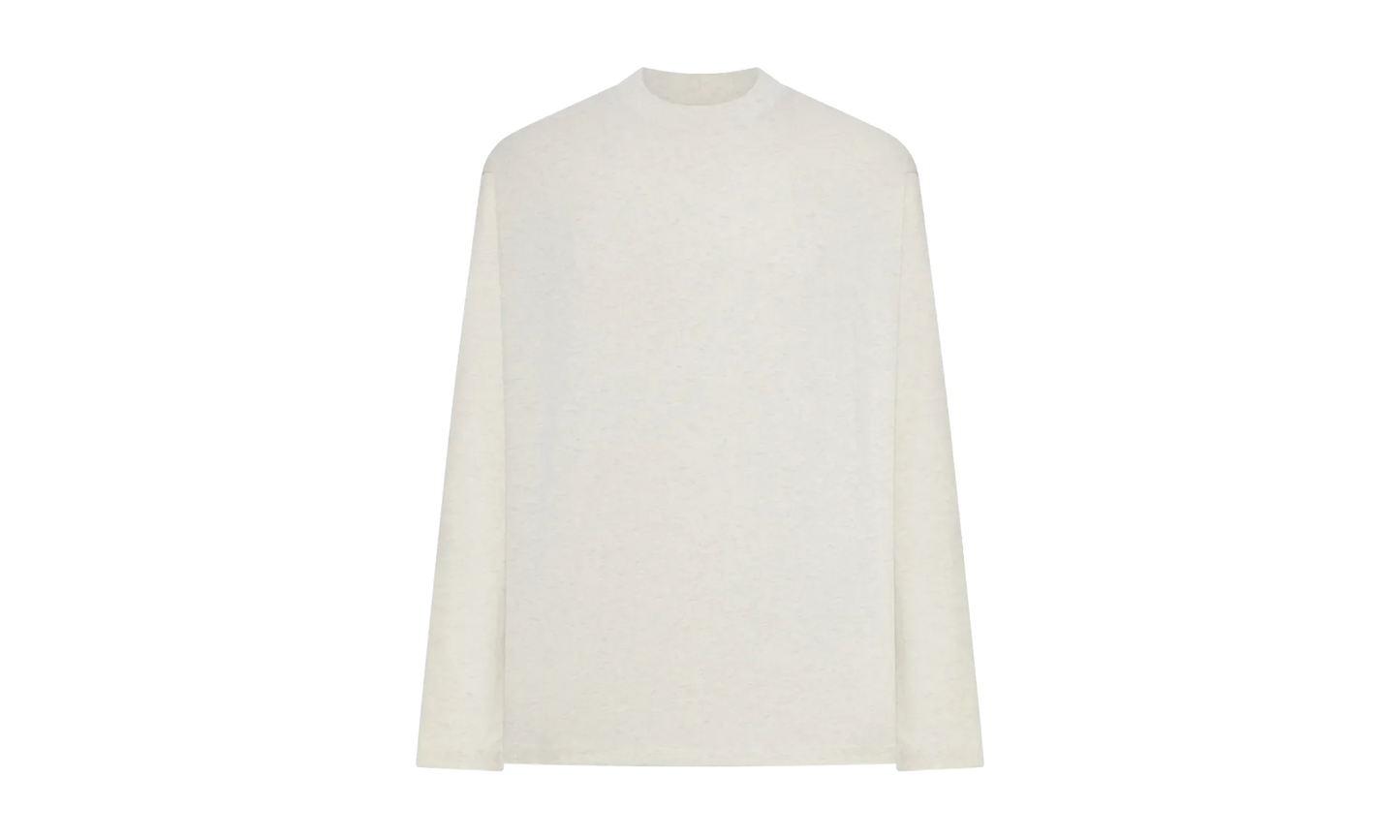 Embroidered Classic Long Sleeve Tee "Oatmeal Heather" 125HO254202F
