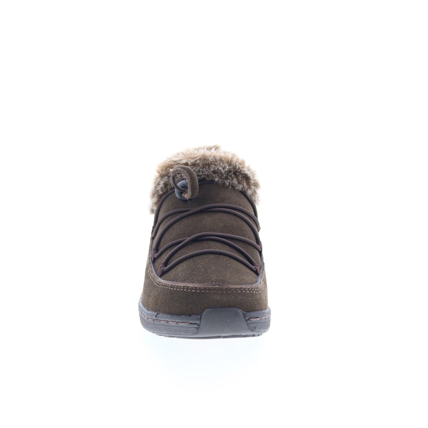 Aetrex Chrissy BB332 Womens Brown Suede Slip On Loafer Flats Shoes