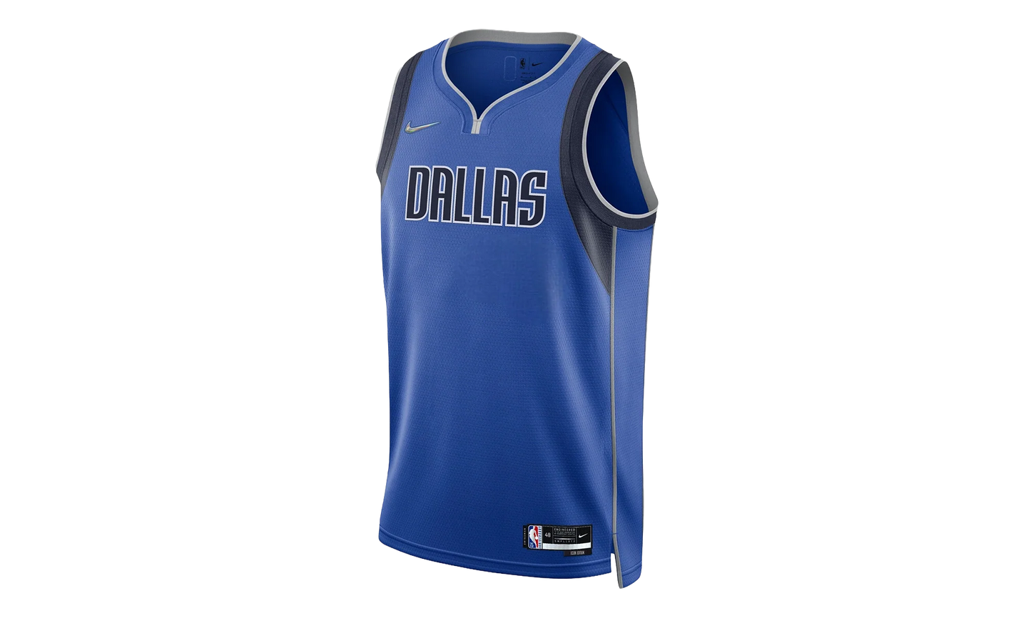 Mavericks 21/22 Diamond Icon Edition NBA Swingman Jersey "Blue" DN2611 480