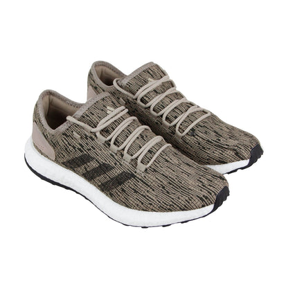 Pureboost BB6282 Mens Brown Canvas Lace Up Lifestyle Sneakers Shoes