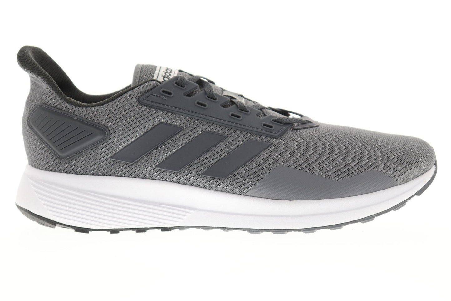 Duramo 9 BB6908 Mens Gray Mesh Low Top Lace Up Athletic Gym Running Shoes