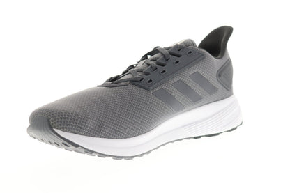 Duramo 9 BB6908 Mens Gray Mesh Low Top Lace Up Athletic Gym Running Shoes