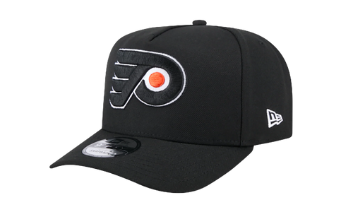 9FIFTY Philadelphia Flyers NHL A Frame Snapback Hat "Black" NE348