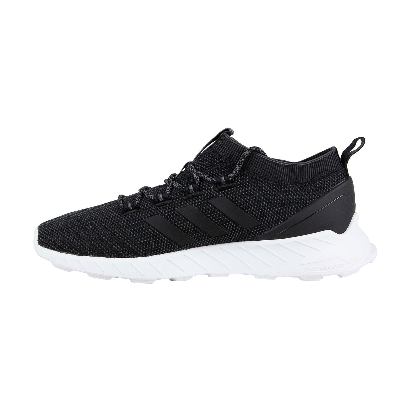 Questar Rise BB7183 Mens Black Canvas Lace Up Lifestyle Sneakers Shoes