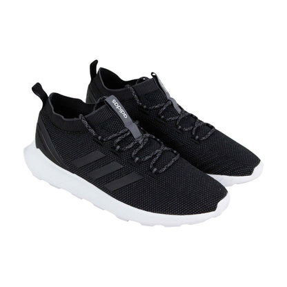 Questar Rise BB7183 Mens Black Canvas Lace Up Lifestyle Sneakers Shoes