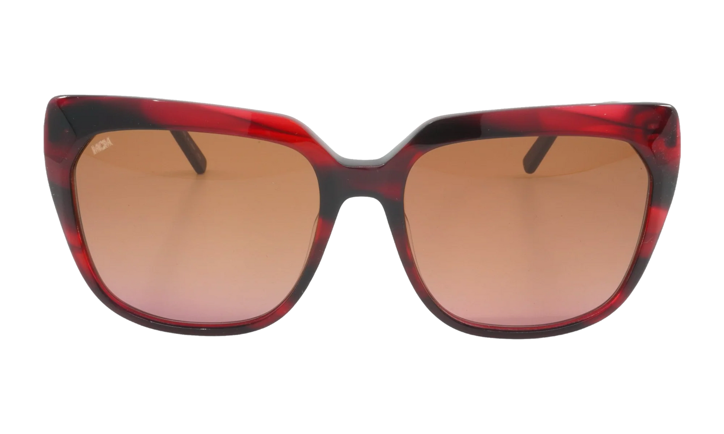Square Sunglasses "STRIPED RED" MCM701S-617