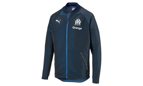 Olympique De Marseille Pro Jacket "Peacoat / Bleu Azur" 754648 01