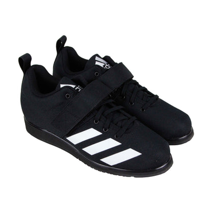 Powerlift 4 BC0343 Mens Black Canvas Lace Up Lifestyle Sneakers Shoes