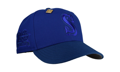 59FIFTY Seattle Mariners 20th Anniversary Fitted Hat "Blueberry Metallic" NE370