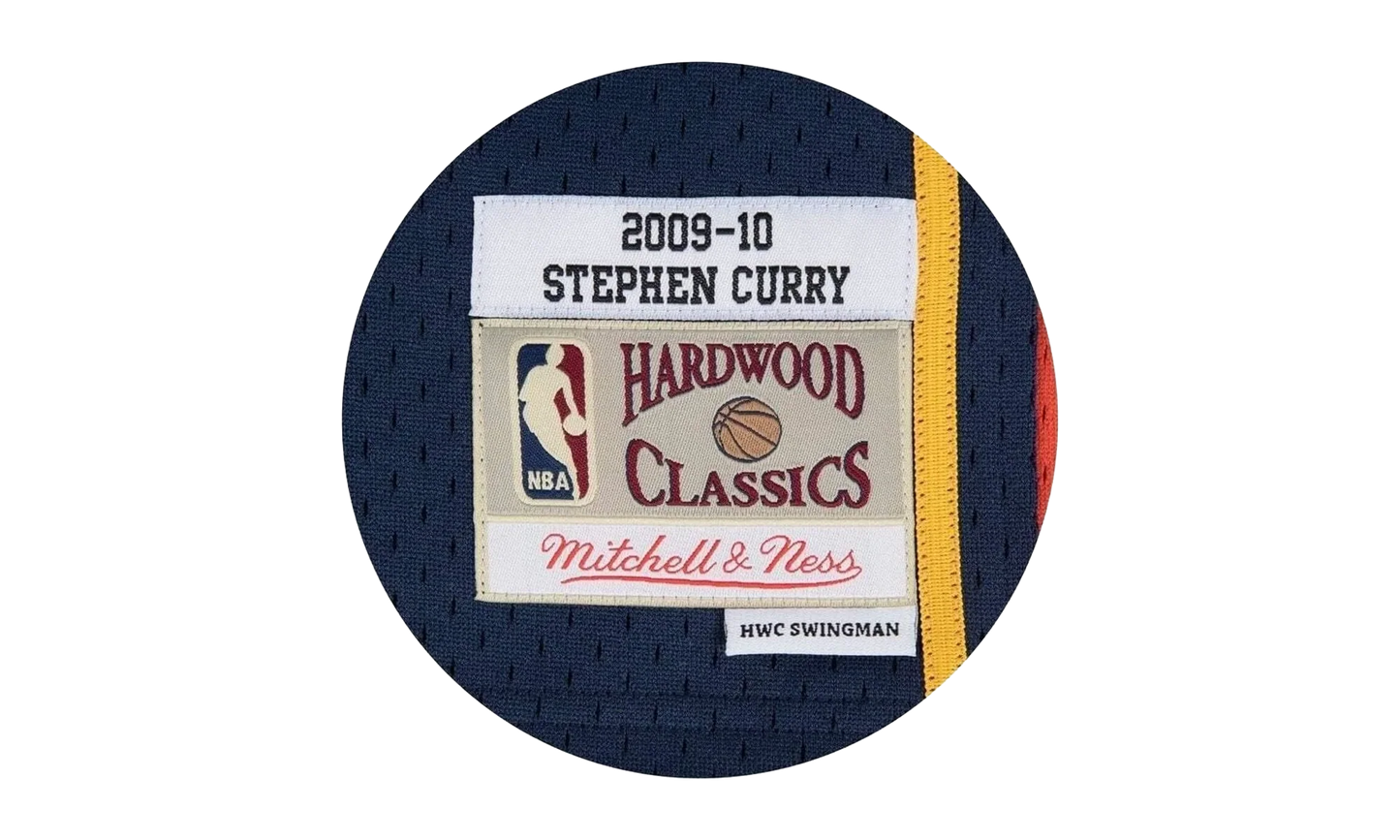 NBA Stephen Curry Swingman Road Jersey "2009 Golden State Warriors - Navy" SMJYGS18170 GSWNAVY09SCU