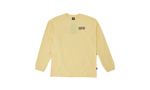 Athletics Premium Back Logo Long Sleeve "Parchment" MT51931PRC