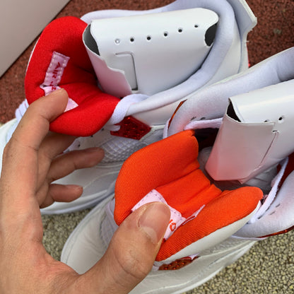4 Retro Metallic Red