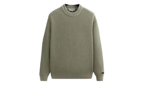 Garment Dyed Meyer Knit Crewneck "Region" KITH77