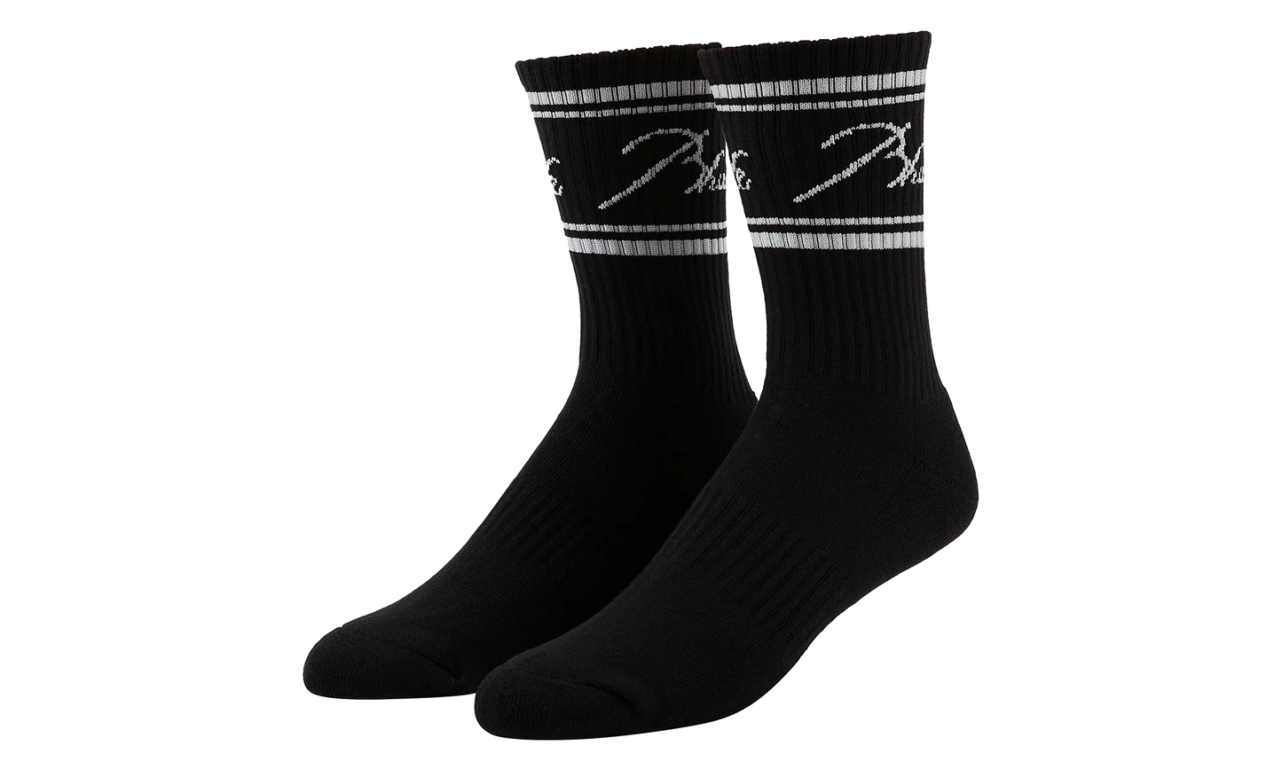 Script Logo Sock "Black / Grey" RHFW25SO02750 3199