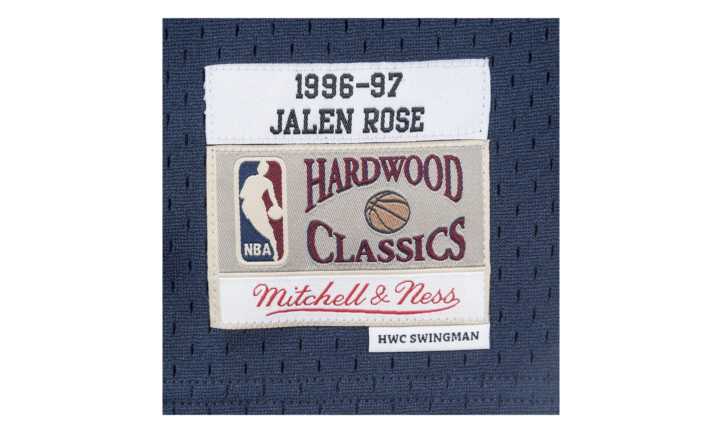 NBA Jalen Rose Swingman Jersey "1996-97 Indiana Pacers - Navy" SMJYAC18089 IPANAVY96JRS