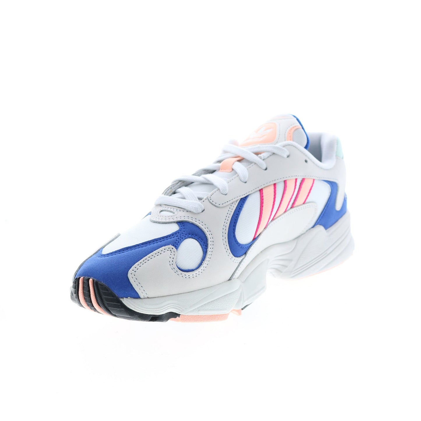 Yung-1 BD7654 Mens White Synthetic Lace Up Lifestyle Sneakers Shoes