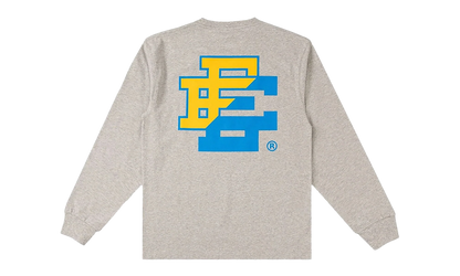 EE LONG SLEEVE T-SHIRT "SS24 - Gray/Yellow/Baby Blue" EE533