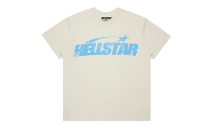 Classic T-Shirt Gel Print "White/Blue" HSR282