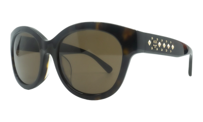Cat Eye Sunglasses "Havana/Gold" MCM606SA-214
