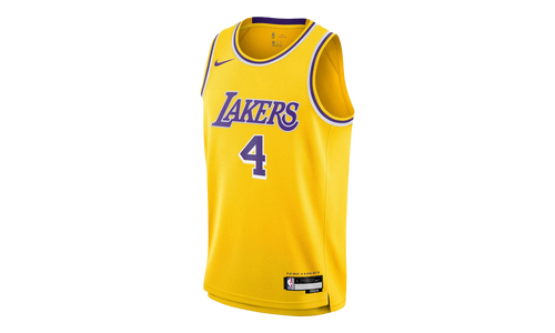 NBA LOS ANGELES LAKERS SWINGMAN ICON EDITION JERSEY GS "4 Dalton Knecht - Yellow" 9Z2B7BX2P00 KNECHT