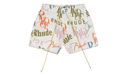 Mash-Up Logo Swim Trunks "Multicolor" RHPS23SH09834567