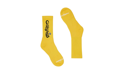 New Age Logo Socks "Yellow" EST9WQCX