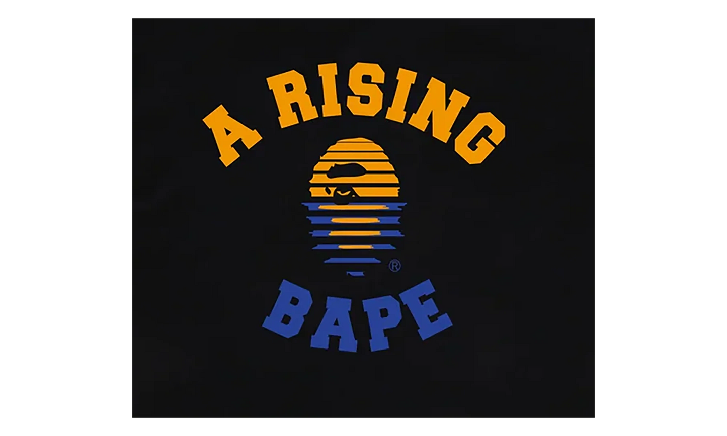 A Rising Bape Tee "Black" 1K30 110 047 BLACK