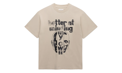Better at Minding My Own Short-Sleeve Tee "Taupe" HTG260193 TAUP