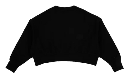 NSW Phoenix Fleece Oversized Crew Sweatshirt WMNS "Black / Sail" DQ5761 010