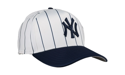 9FIFTY New York Yankees Pinwheel A Frame Snapback Hat "White / Navy" NE325