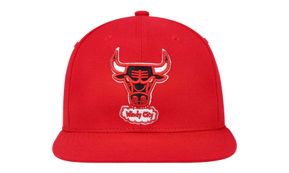 NBA Hardwood Classics Team Ground 2.0 Fitted Cap "Chicago Bulls - Red" HHSF3259 CBUYYPPPRED1