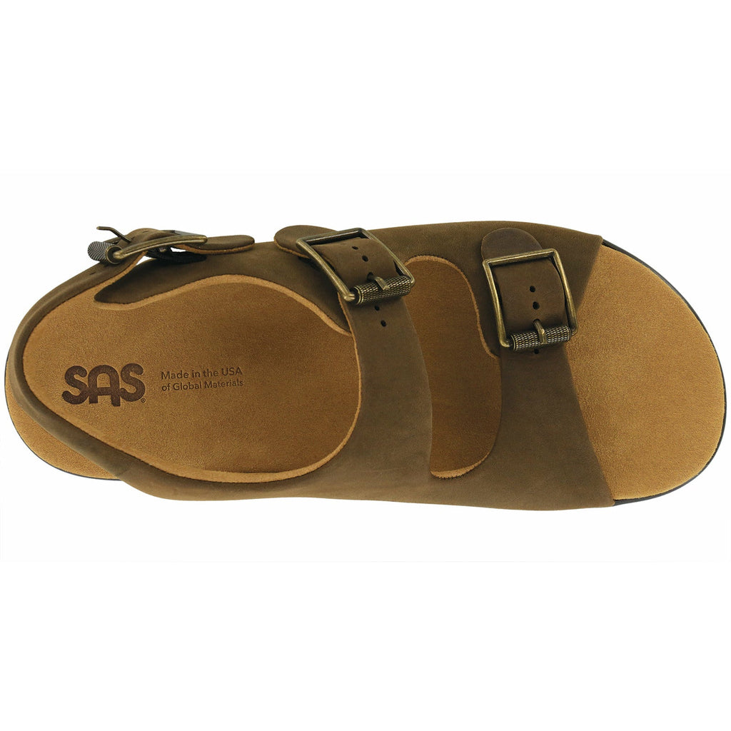 Men's Bravo Heel Strap Sandal in Grizzly