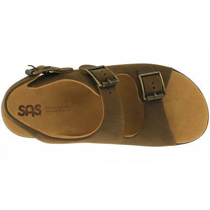Men's Bravo Heel Strap Sandal in Grizzly
