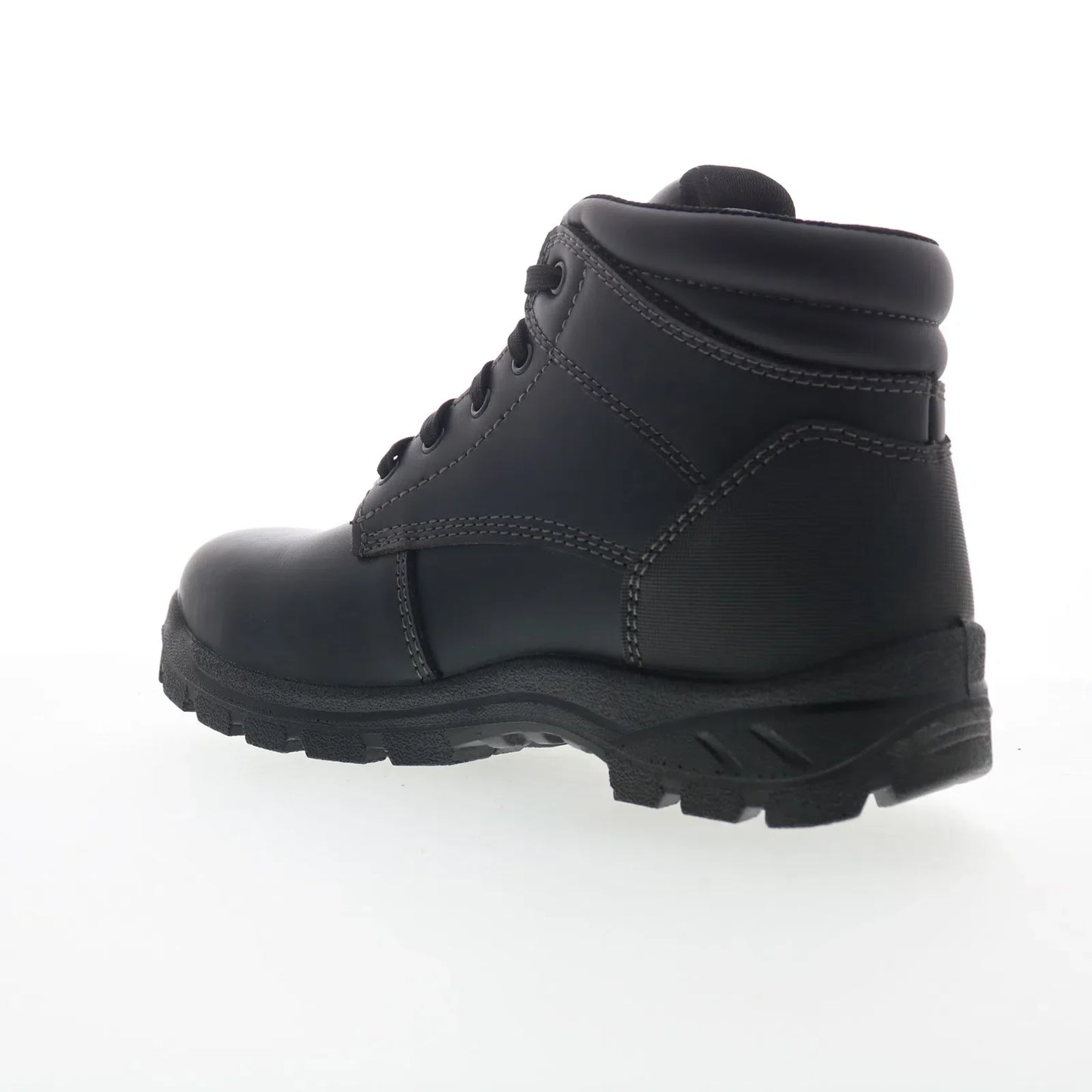 Avenger Builder Econ Mid- Steel Toe EH SR Mens Black Wide Work Boots