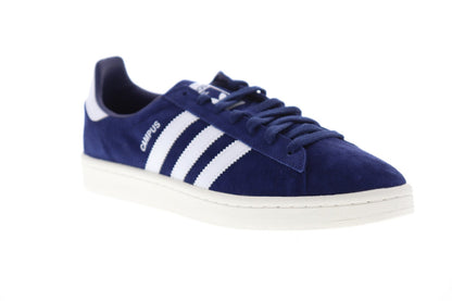 Campus BZ0086 Mens Blue Suede Casual Low Top Lifestyle Sneakers Shoes
