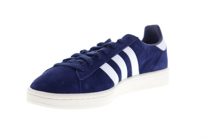 Campus BZ0086 Mens Blue Suede Casual Low Top Lifestyle Sneakers Shoes