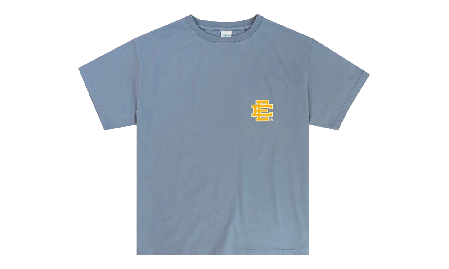 EE BASIC T-SHIRT "Troposphere Blue/Gold" EE588