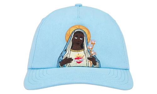 Black Mary Cap "Light Blue" DT467