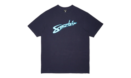 Speed Text Logo Short Sleeve T-Shirt "Navy" SMT186 1 NVY