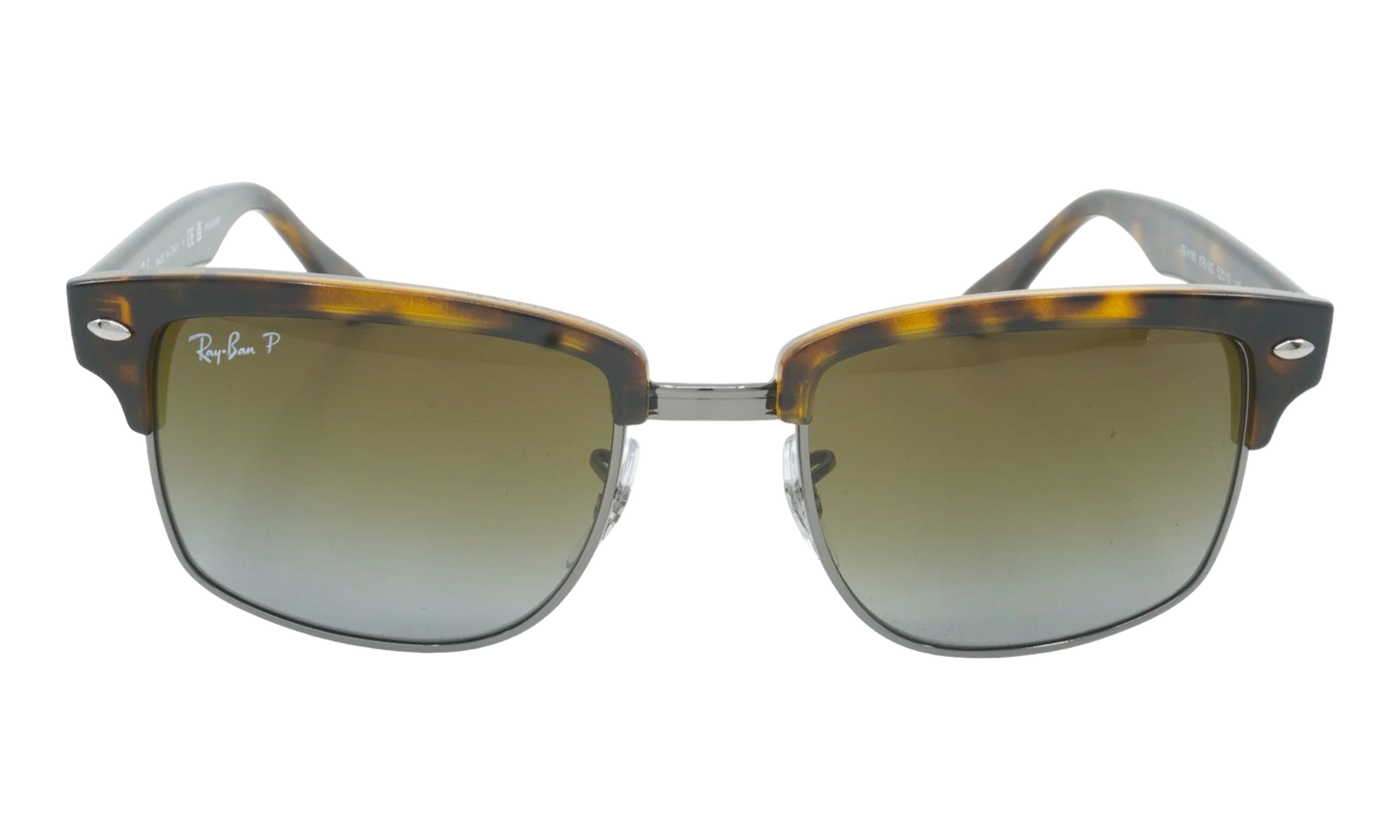 Clubmaster Square Sunglasses "Demi Gloss Havana" RB4190-878-M2_52