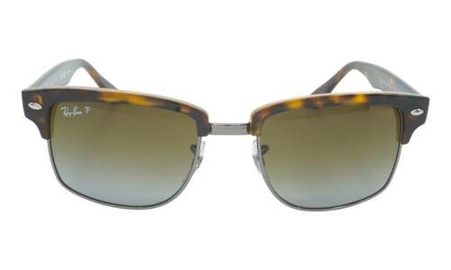 Clubmaster Square Sunglasses "Demi Gloss Havana" RB4190-878-M2_52