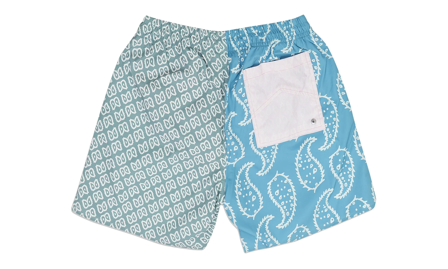 Paisley Swim Trunks "Marine / Sage" RHSS23PA78020345