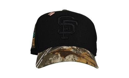 59FIFTY San Francisco Giants 2007 All Star Game Fitted Hat "Real Tree Blackout" NE364