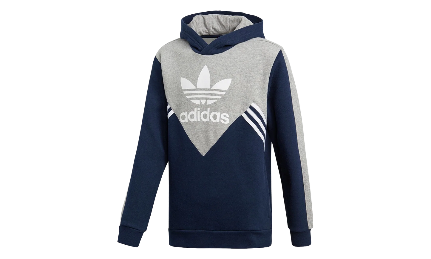 Originals Trefoil Hoodie GS "Collegiate Navy / Medium Grey Heather" CE1085
