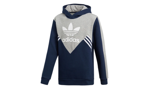 Originals Trefoil Hoodie GS "Collegiate Navy / Medium Grey Heather" CE1085